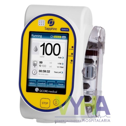 bomba de infusión modelo sapphire epidural