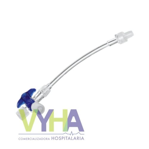 discofix c llave de 3 vías con extensión