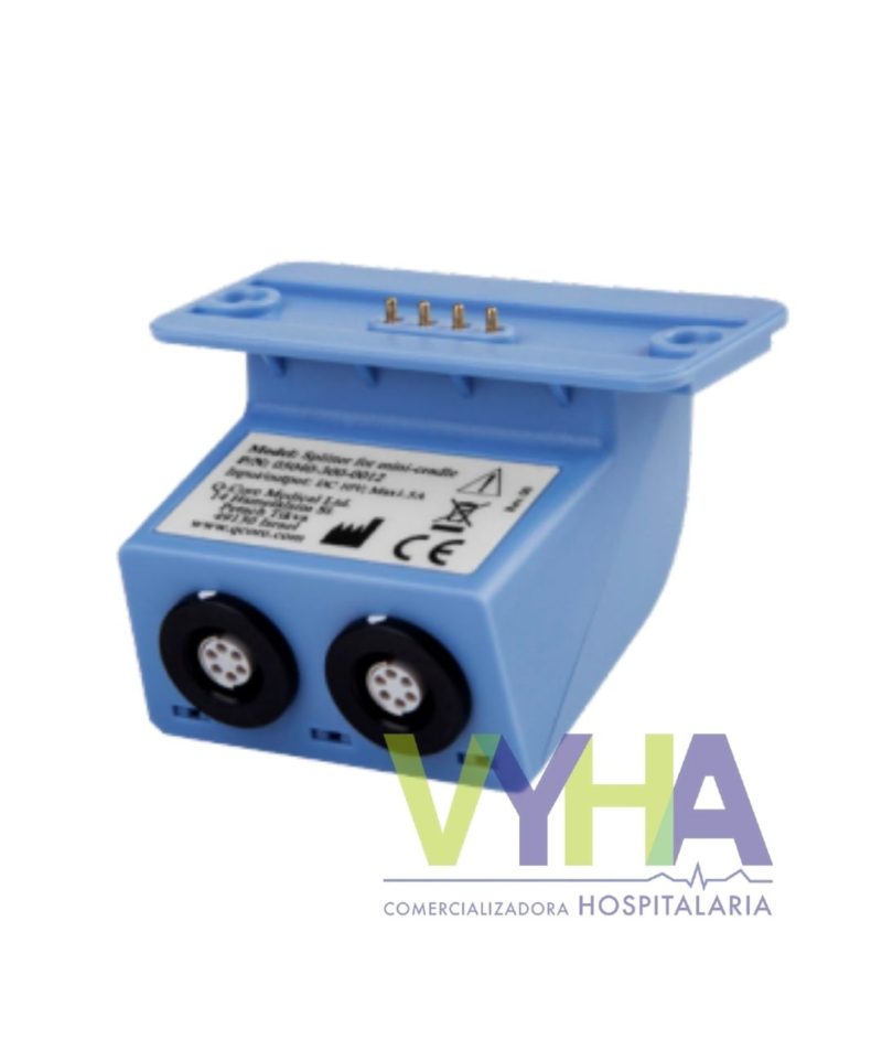 splitter adaptador de carga para bomba de infusión sapphire